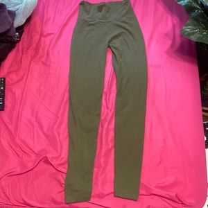 Charlotte Russe army green leggings